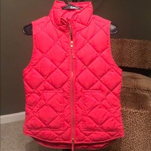 Ladies Pink JCrew XSmall Vest